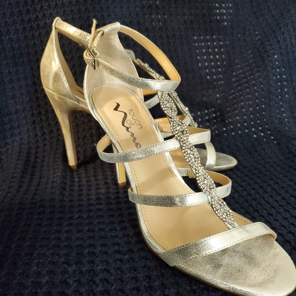 Silver Rhinestone Heels - Picture 6 of 6